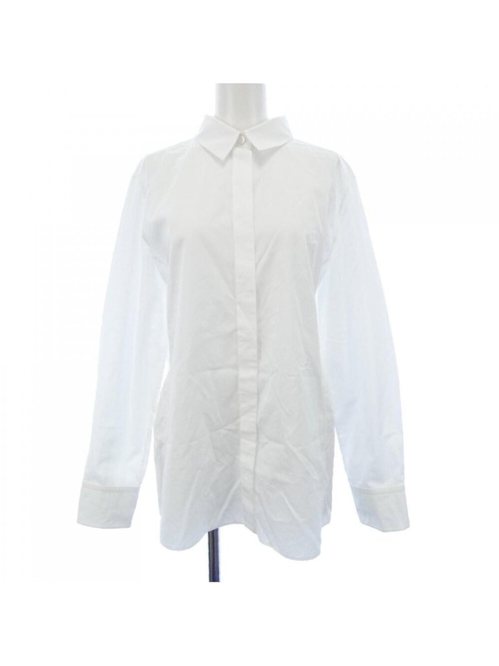 Hermes Carre Shirt White